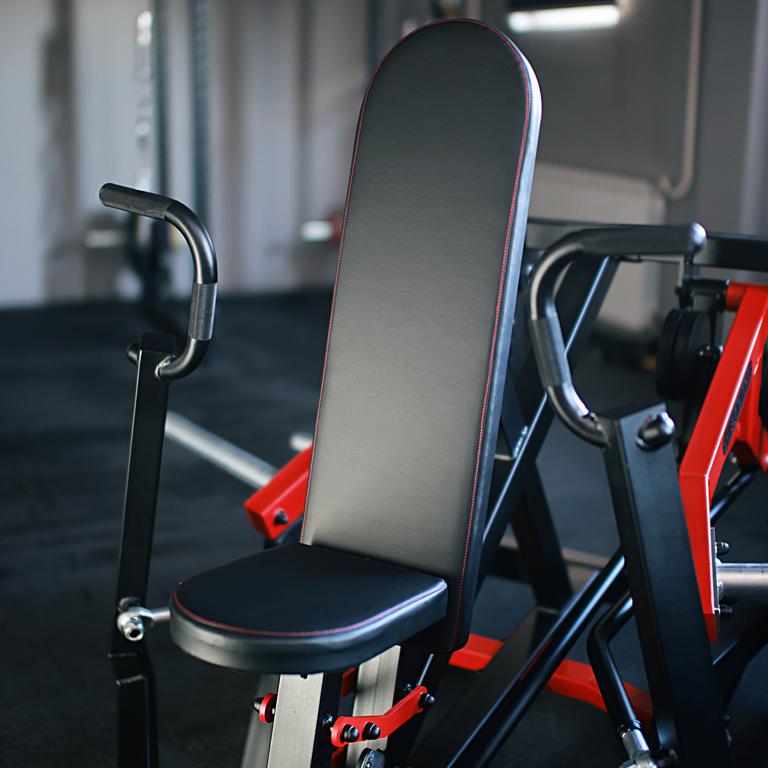 Seated Chest Press - plate loaded